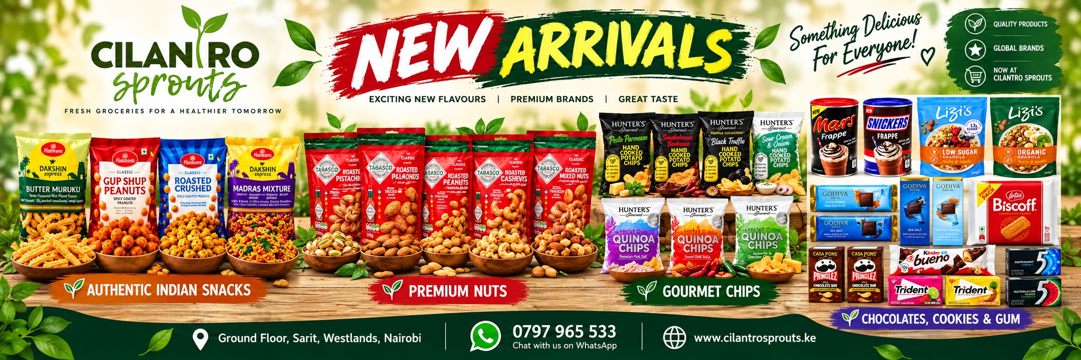 New arrivals at Cilantro Sprouts