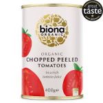 BIONA CHOPPED TOMATOES ORGANIC 400GM