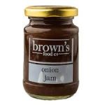 BROWNS ONION JAM 220G
