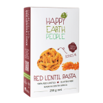 HAPPY EARTH RED LENTIL FUSILLI 250GMS