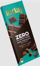 Chocolate Zero Rd ZERO Dark Chocolate With Coffee No Added Sugar 65GM