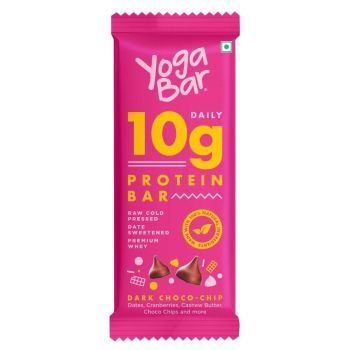 YOGABAR PROTEIN BAR DARK CHOCO CHIP 50GM