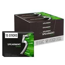 5 GUM SPEARMINT RAIN 15S PKT