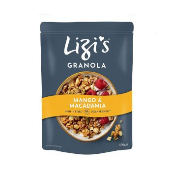 LIZIS GRANOLA MANGO MACADEMIA 400GM