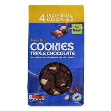 ALDI TRIPLE CHOCOLATE COOKIES  200G