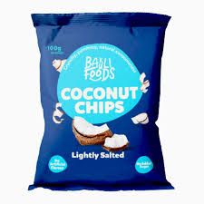 BALULI TOASTED COCONUT CHIPS 100G- LIGHTLY SALTED