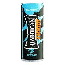BARBICAN TURBO CARBONTED MALT DRINK 240ML
