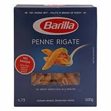 Barilla Penne Rigate W/Meal 500gm