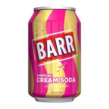 BARR AMERICAN CREAM SODA - 330ML