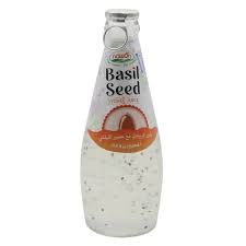 BASIL SEED LYCHEE JUICE 290ML.