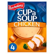 BATCHELORS CUP A SOUP CHICKEN NOODLE - 4'S
