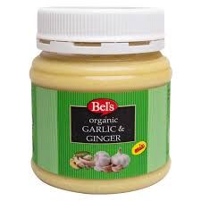 BELS ORGANIC GARLIC & GINGER-250GM