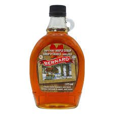 BERNARD MAPLE SYRUP AMBER RICH 375ML