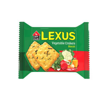 BISKCLUB LEXUS VEGETABLES CRACKERS 240GM