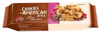 BOGUTTI AMERICAN COOKIES WITH CHOCOLATE CHIPS & RAISINS 135G