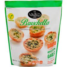 BRUSCHETTA SNACKS BREAD GARLIC & PARSLEY 150G