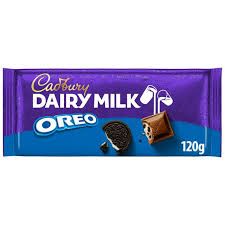 CAD DAIRYMILK OREO 120G.