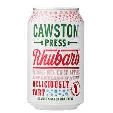 Cawston Press Rhubarb Sparkling Water - 330Ml