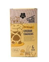 Cheddar crackers snack 6 pack