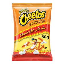 CHEETOS CRUNCHY FLAMIN HOT 50GM