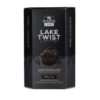 Choco Lake Dark Hazelnut & Almond Ball 200g