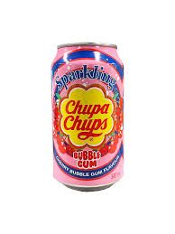 CHUPA CHUPA SPARKLING DRINK BUBBLEGUM 345ML