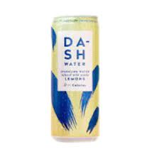 DASH WATER CAN SPARKLING BLACK LEMONS 330ML