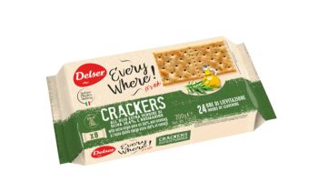 DELSER CRACKER OLIVE OIL ROSEMARY 250GM
