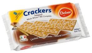 DELSER CRACKERS WHOLEMEAL 200GM