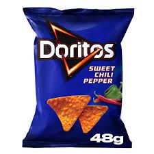 DORITOS SWEET CHILI PAPPER 48G