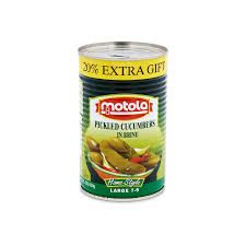 MOTOLA-PICKLED CUCUMBERS IN VINEGAR 560GM