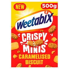 Weetabix Crispy Minis Caramlised Biscuit 500gm