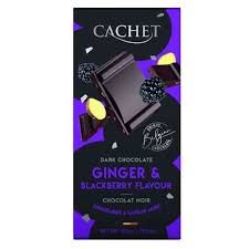 Cachet 100g 57% Blackberry & Ginger