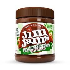 Jim Jam Sf Hazelnut Chocolate  Spread  Vegan 350gm