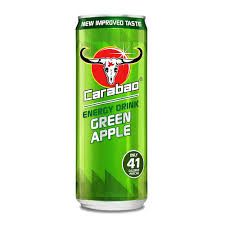 Carabao Mixed Green Apple Energy Drink 330ml