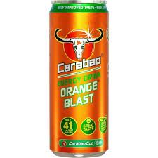 Carabao Mixed Orange Blast Energy Drink 330ml