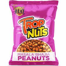 T-Heat Tropnuts - Masala Bhajia Peanuts 50Gm