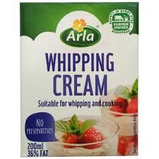 Arla Whipping Cream 200ml