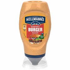 Hellmann Chunky Burger Sauce 250ML
