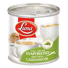 Luna Cardamom Evap Milk 170gm