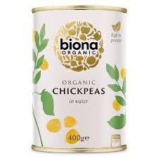 BIONA CHICK PEAS ORGANIC 400GM