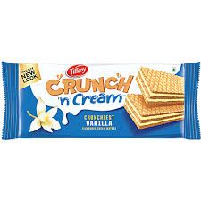 Tiffany Crunch N Cream Vanilla Wafers 135gm