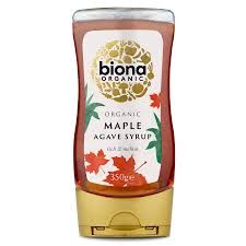 BIONA MAPLE AGAVE SYRUP SQZ ORGANIC 350GM