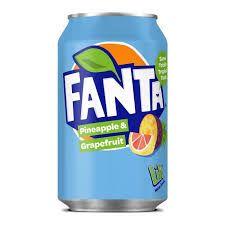 FANTA PINEAPPLE & GRAPEFRUIT  330ML.