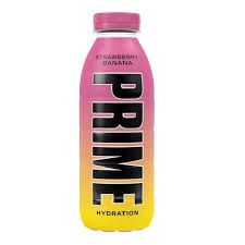 PRIME HYDRATION STRAWBERRY BANANA 500ML