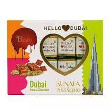 Besto Dubai Kunafa & Pistachio Chocolate 150Gm(8S)