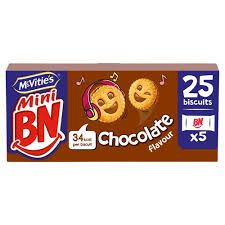 MCVITIES MINI BN CHOCOLATE 5PACK