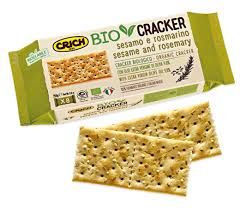 CRICH BIO SESAME & ROSEMARY CRACKER  250GM