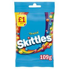 Skittles Tropical Bag 109G