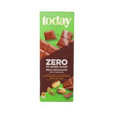 ZERO Milk Chocolate With Pistachio No Added Sugar 65GM
